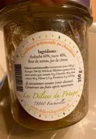 Mängden socker i Confiture de rhubarbe artisanale