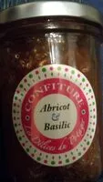 Mängden socker i Confiture abricot et basilic