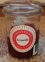 Mängden socker i Confiture de groseille