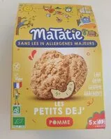 Mängden socker i Les petits déj' Pomme