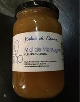 Mängden socker i Miel de Montagne