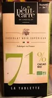 Mängden socker i Chocolat noir 71%