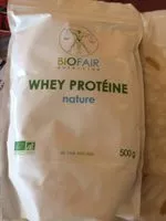 Mängden socker i Whey proteine nature