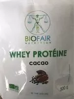 Mängden socker i Whey protéine cacao