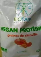 Mängden socker i Vegan protéine graines de citrouille