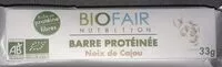 Mängden socker i Barre protéinée à la Noix de Cajou