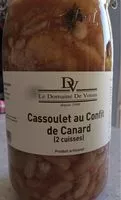 Mängden socker i Cassoulet au confit de canard
