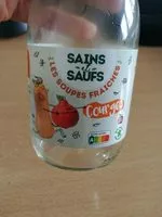 Mängden socker i Les soupes fraiches