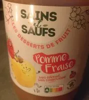 Mängden socker i Compote Pomme Fraise