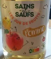 Mängden socker i Les jus de fruits