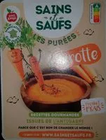 Mängden socker i Purée de carottes