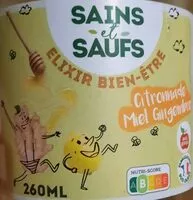 Mängden socker i Citronnade miel gingembre