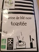 Mängden socker i Farine de blé noir toasté