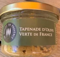 Mängden socker i Tapenade olive verte de France