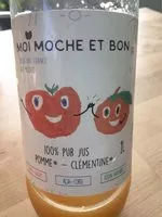 Mängden socker i 100% Pur Jus Pomme Clémentine