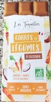 Mängden socker i Carrés de légumes à cuisiner - Carotte, curry, coco & gingembre
