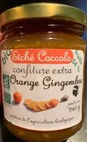 Mängden socker i Confiture Orange Gingembre