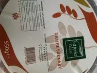 Mängden socker i Dattes Sukkary d'origine Arabie saoudite