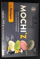 Mängden socker i Mochi'z les exotiques