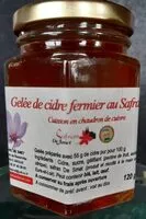 Mängden socker i Gelée de cidre fermier au Safran