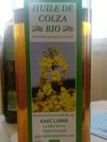 Mängden socker i Huile de Colza bio