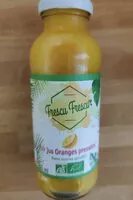 Mängden socker i Frescu Frescu pur jus orange pressées