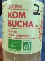 Mängden socker i Kombucha Citron Gingembre