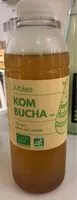 Mängden socker i Kombucha citron vert & menthe