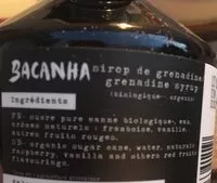 Mängden socker i Sirop Grenadine