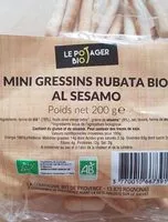 Mängden socker i Mini Gressins Rubata Bio al sesamo