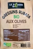 Mängden socker i Gressins rubata bio aux olives