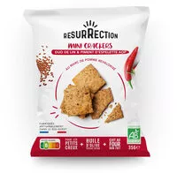 Mängden socker i Crackers Duo de lin & piment d'Espelette AOP