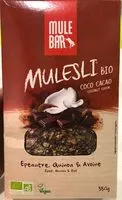 Mängden socker i Muesli coco cacao
