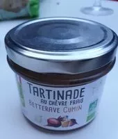 Mängden socker i Tartinade betterave cumin