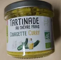 Mängden socker i Tartinade chèvre frais courgette curry