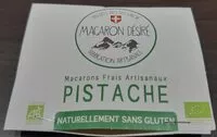 Mängden socker i Macarons Désiré Pistache