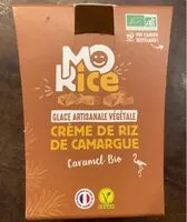 Mängden socker i Glace artisanale végétal Shy’m de riz de Camargue caramel bio