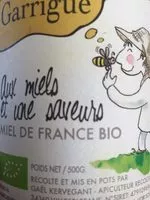 Mängden socker i Miel garrigue