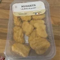 Mängden socker i Nuggets de filet de poulet