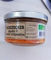 Mängden socker i Houmous piquillo & piment d'Espelette