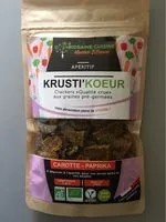 Mängden socker i Krusti'Koeur Carotte - Paprika