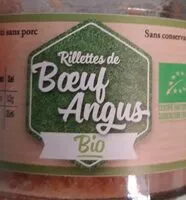 Mängden socker i Rillettes de bœuf angus bio