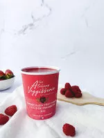 Mängden socker i Sorbet fraise, coulis de framboise