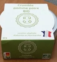 Mängden socker i Crumble pomme poire