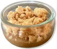 Mängden socker i Crumble pomme-poire