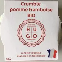 Mängden socker i Crumble pomme framboise