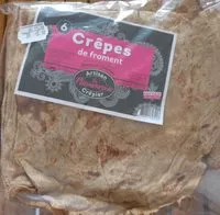 Mängden socker i Crêpes de Froment