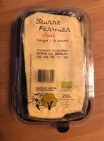 Mängden socker i Beurre fermier doux