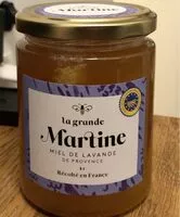 Mängden socker i Miel de lavande de provence