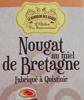 Mängden socker i Nougat au miel de Bretagne